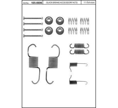 105-0696
QUICK BRAKE
Zestaw dodatków, szczęki hamulcowe
