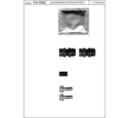 113-1355
QUICK BRAKE
Zestaw dodatków, zacisk hamulcowy
