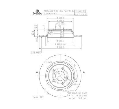 08.9729.11
BREMBO
Tarcza hamulcowa
