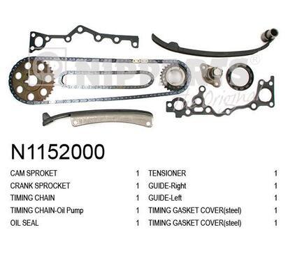 N1152000
NIPPARTS
Zestaw rozrządu łańcuch
