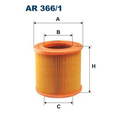 AR 366/1
FILTRON
Filtr powietrza
