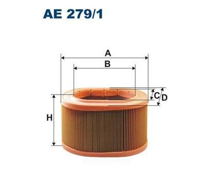 AE 279/1
FILTRON
Filtr powietrza
