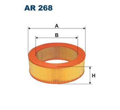 AR 268
FILTRON
Filtr powietrza
