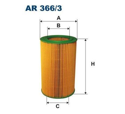 AR 366/3
FILTRON
Filtr powietrza
