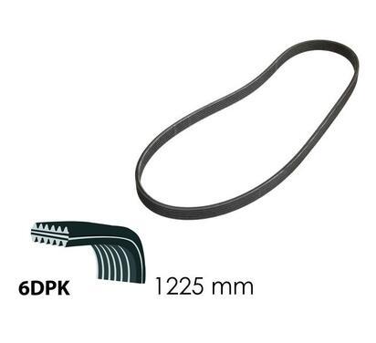 6DPK1225
GATES
Pasek klinowy wielorowkowy, Micro-V
