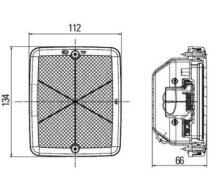 2BA 013 236-381
HELLA
Lampa kierunkowskazu
