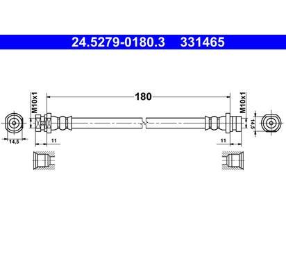 24.5279-0180.3
ATE
Przewód hamulcowy elastyczny

