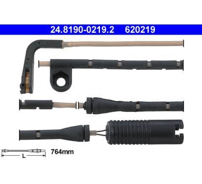 24.8190-0219.2
ATE
Styk ostrzegawczy, zużycie okładzin hamulcowych

