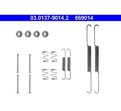 03.0137-9014.2
ATE
Zestaw dodatków, szczęki hamulcowe
