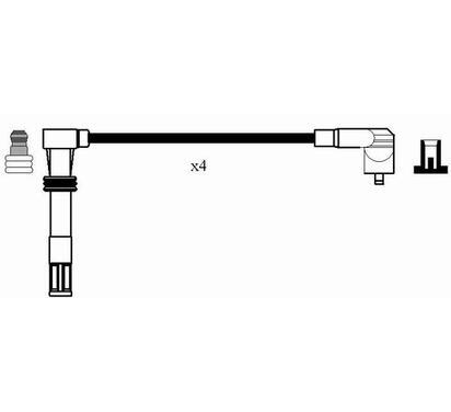 0501
NGK
Zestaw przewodów zapłonowych
