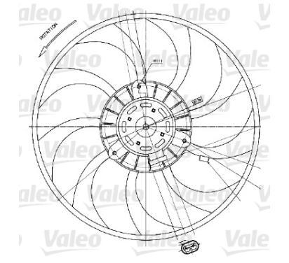 698424
VALEO
Wentylator chłodnicy, chłodzenie silnika
