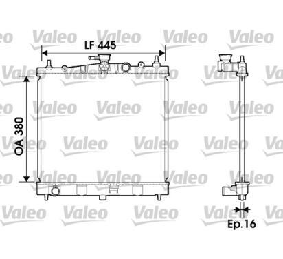 734246
VALEO
Chłodnica, układ chłodzenia silnika
