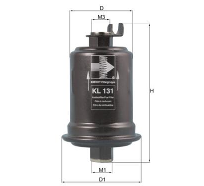 KL 131
KNECHT
Filtr paliwa
