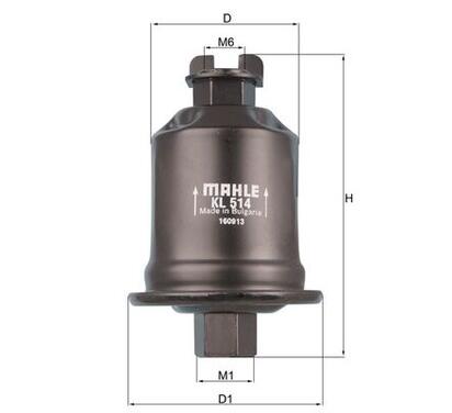 KL 514
KNECHT
Filtr paliwa
