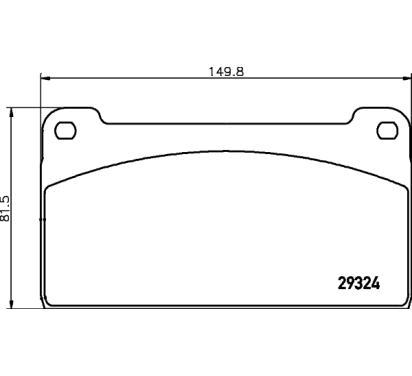 2932403
TEXTAR
Klocki hamulcowe
