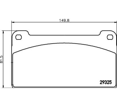 2932502
TEXTAR
Klocki hamulcowe
