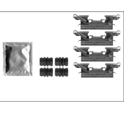 82539800
TEXTAR
Zestaw montażowy klocków hamulcowych

