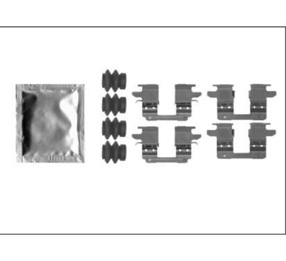 82539900
TEXTAR
Zestaw montażowy klocków hamulcowych
