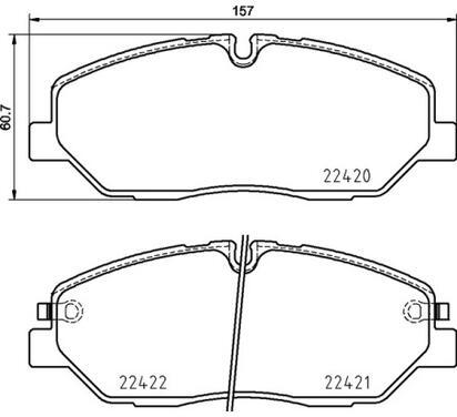 P 30 090
BREMBO
Klocki hamulcowe
