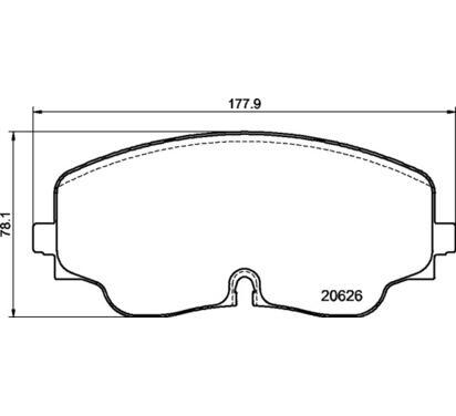 P 85 193
BREMBO
Klocki hamulcowe
