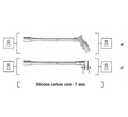 941145270724
MAGNETI MARELLI
Zestaw przewodów zapłonowych

