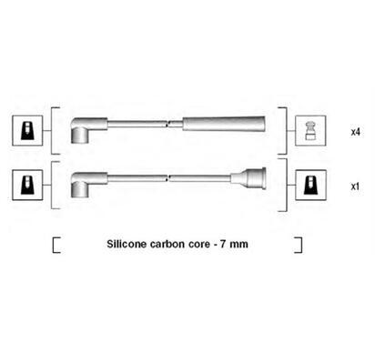 941325120904
MAGNETI MARELLI
Zestaw przewodów zapłonowych
