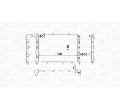 350213100700
MAGNETI MARELLI
Chłodnica, układ chłodzenia silnika
