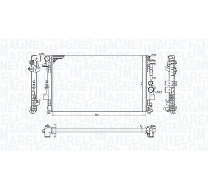 350213955000
MAGNETI MARELLI
Chłodnica, układ chłodzenia silnika
