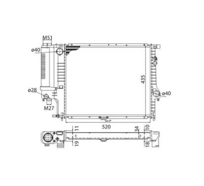 350213693003
MAGNETI MARELLI
Chłodnica, układ chłodzenia silnika
