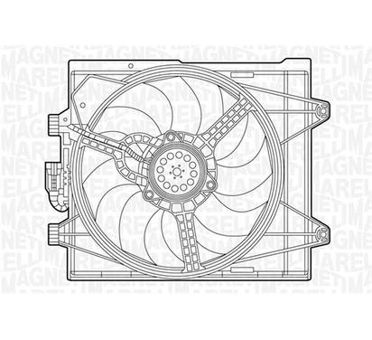 069422448010
MAGNETI MARELLI
Wentylator chłodnicy, chłodzenie silnika
