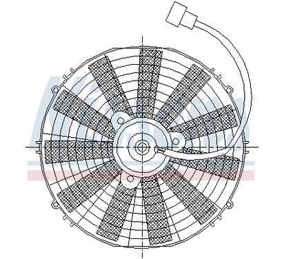 85984
NISSENS
Wentylator chłodnicy, chłodzenie silnika
