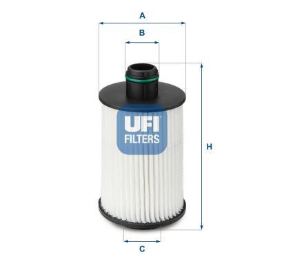 25.088.00
UFI
Filtr oleju
