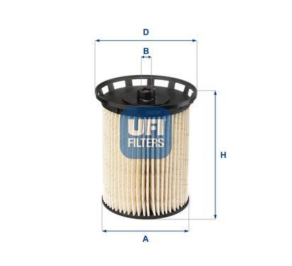 26.129.00
UFI
Filtr paliwa
