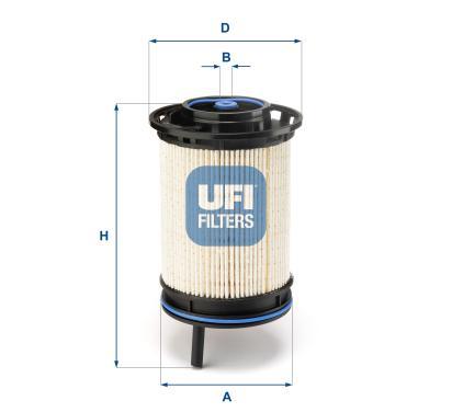 26.130.00
UFI
Filtr paliwa
