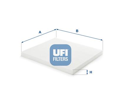 53.367.00
UFI
Filtr, wentylacja przestrzeni pasażerskiej
