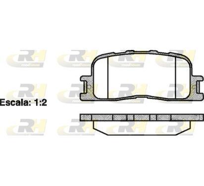 2854.00
ROADHOUSE
Klocki hamulcowe
