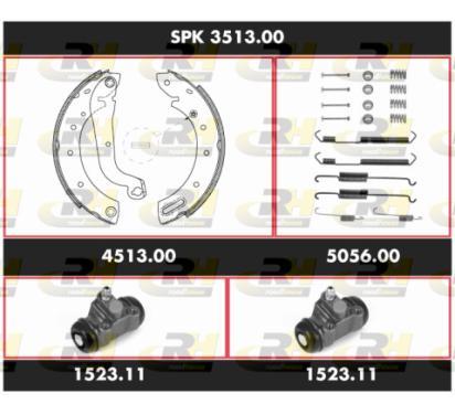SPK 3513.00
ROADHOUSE
Zestaw do hamulców, hamulce bębnowe
