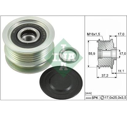 535 0116 10
INA
Alternator - sprzęgło jednokierunkowe
