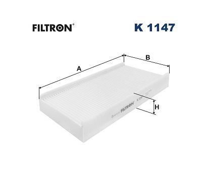 K 1147
FILTRON
Filtr, wentylacja przestrzeni pasażerskiej
