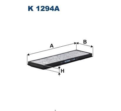 K 1294A
FILTRON LKW
Filtr, wentylacja przestrzeni pasażerskiej
