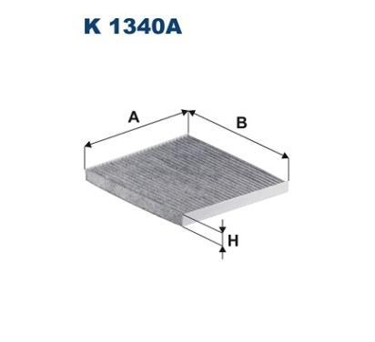 K 1340A
FILTRON
Filtr, wentylacja przestrzeni pasażerskiej
