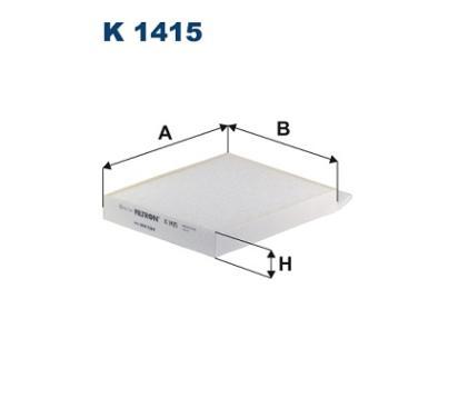 K 1415
FILTRON
Filtr, wentylacja przestrzeni pasażerskiej
