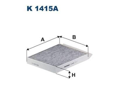 K 1415A
FILTRON
Filtr, wentylacja przestrzeni pasażerskiej
