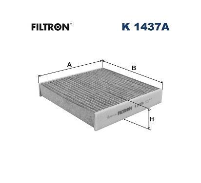 K 1437A
FILTRON
Filtr, wentylacja przestrzeni pasażerskiej
