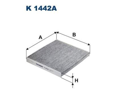 K 1442A
FILTRON
Filtr, wentylacja przestrzeni pasażerskiej
