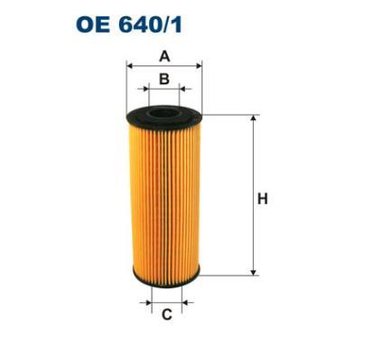 OE 640/1 FILTRON Filtr oleju