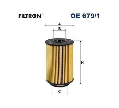 OE 679/1
FILTRON
Filtr oleju
