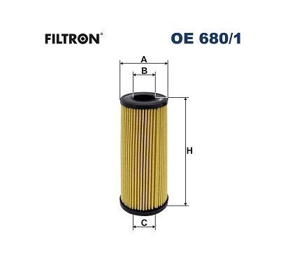 OE 680/1
FILTRON
Filtr oleju
