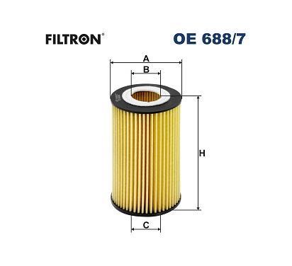 OE 688/7
FILTRON
Filtr oleju
