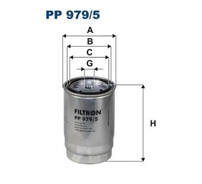 PP 979/5
FILTRON
Filtr paliwa
